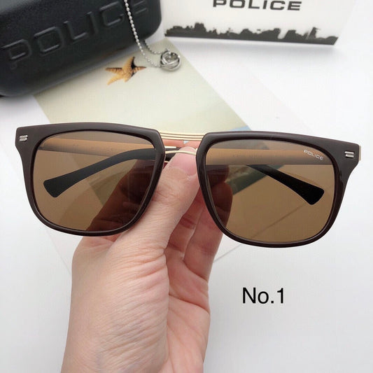 S8748- Classic Square Double-Bridge Sunglasses – 54mm