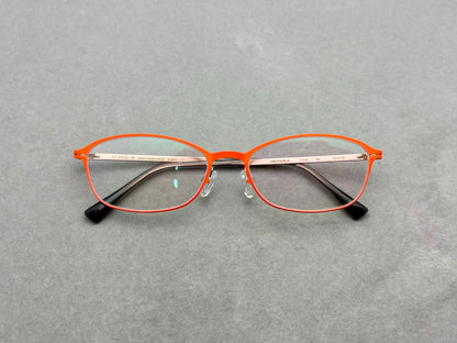 IC Berlin Questionnaire 1 Screwless Stainless Steel Eyeglasses Frame – Ultra Lightweight Optical Glasses (52-16-145)