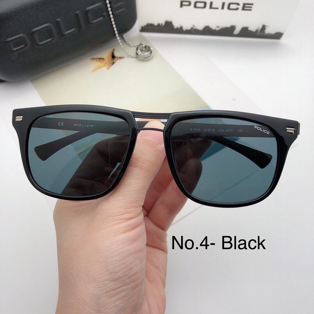 S8748- Classic Square Double-Bridge Sunglasses – 54mm