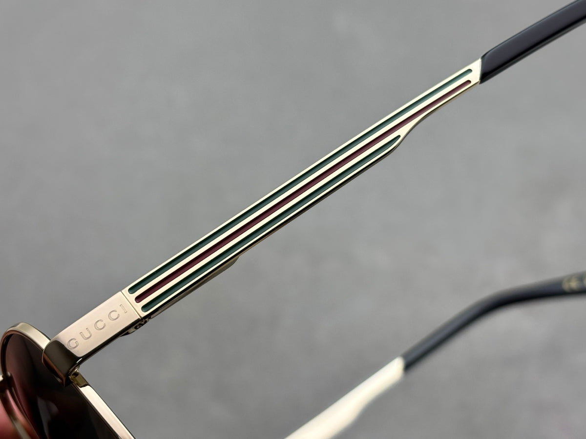 60mm Square Aviator Navigator Metal Sunglasses – Double Bridge Unisex