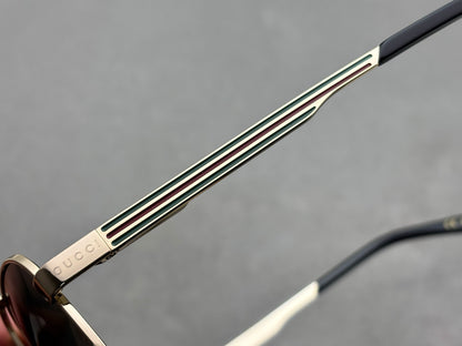 60mm Square Aviator Navigator Metal Sunglasses – Double Bridge Unisex