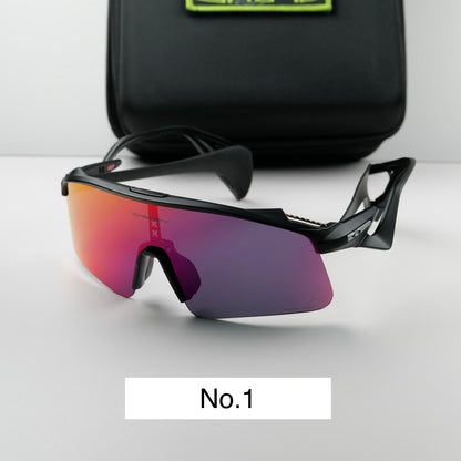 9519 Oversized Sport Shield Sunglasses – Wraparound Performance Eyewear