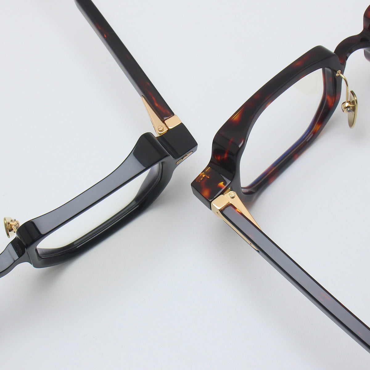 Jacques- Astaire Retro square Acetate Optical Glasses