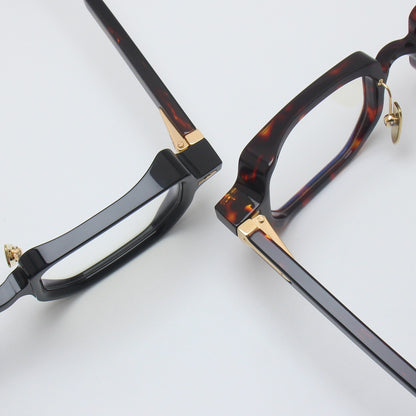 Jacques- Astaire Retro square Acetate Optical Glasses