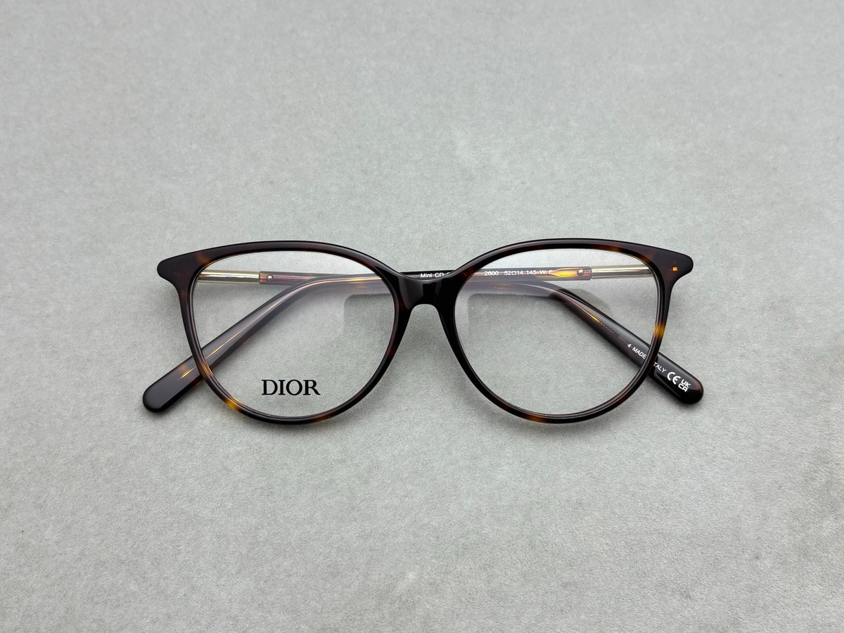 CD2600 Women's Cat-Eye Acetate Optical Glasses – 52-14-145