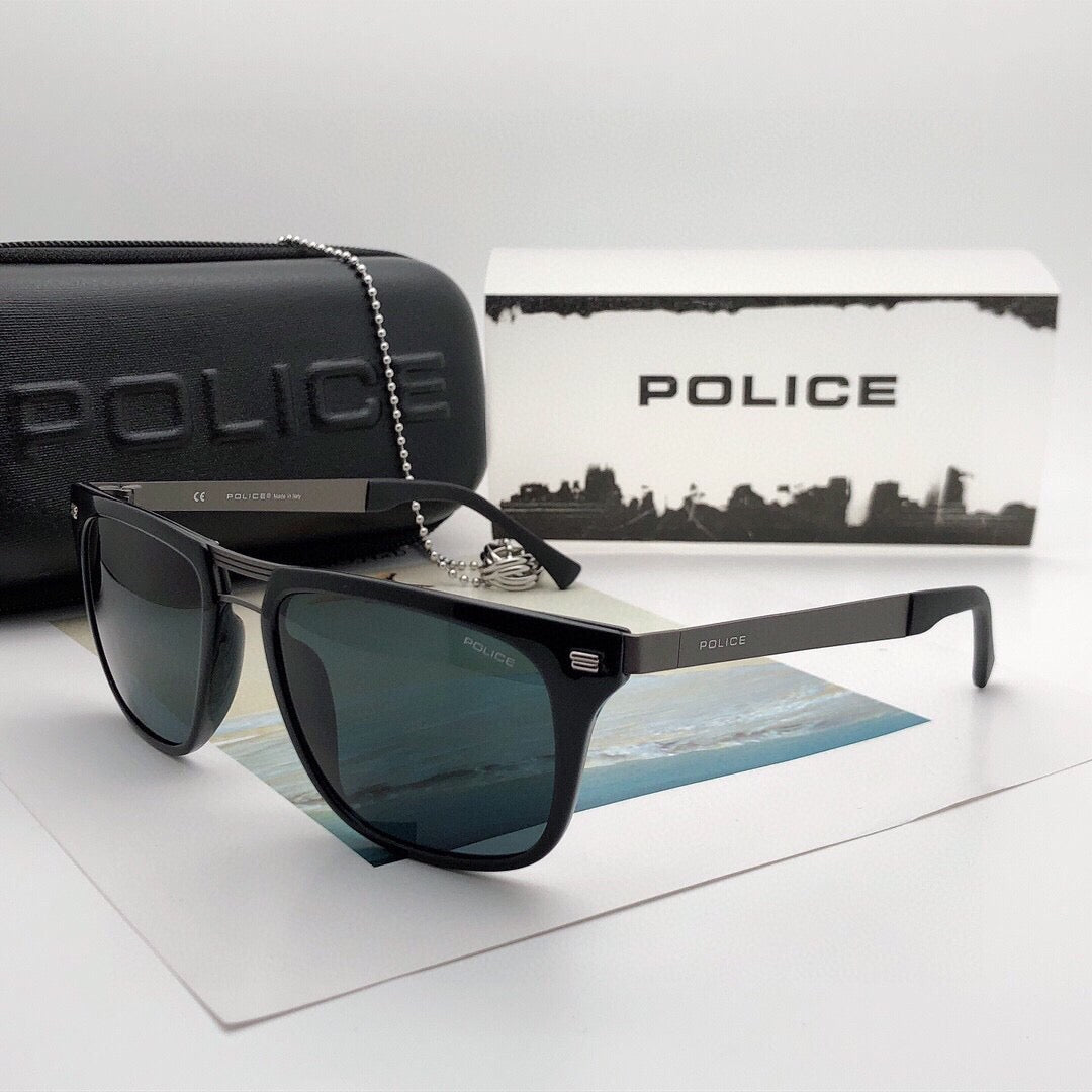 S8748- Classic Square Double-Bridge Sunglasses – 54mm