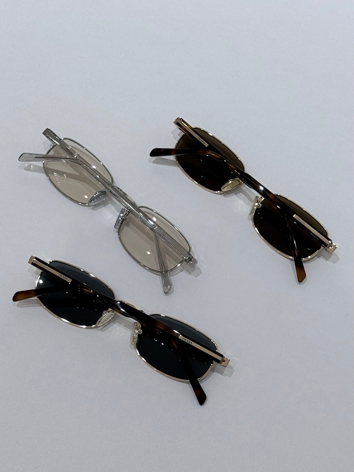 54mm- Unisex Slim Rectangle Metal Sunglasses – UV400 Lightweight Frame