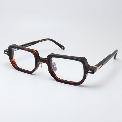 Jacques- Astaire Retro square Acetate Optical Glasses