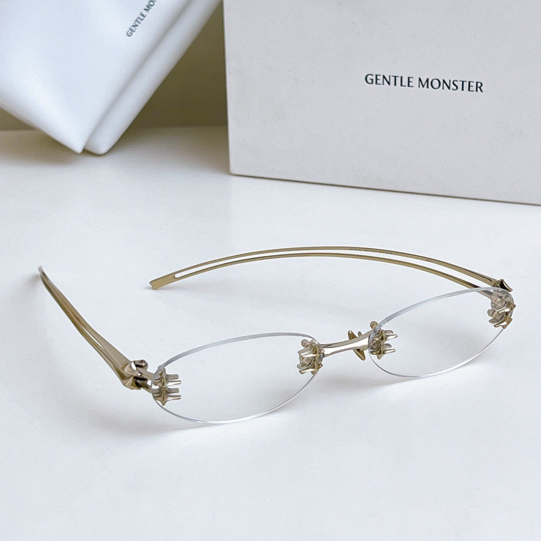 GENTLE MONSTER BOLD ゴールドフレーム　nod e30 Node 030 - Bold Gentle Monster – BTSGLASSES