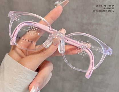 CZ7009ET Kids Round Eyeglasses – Lightweight Flexible TR Children’s Glasses | 46mm