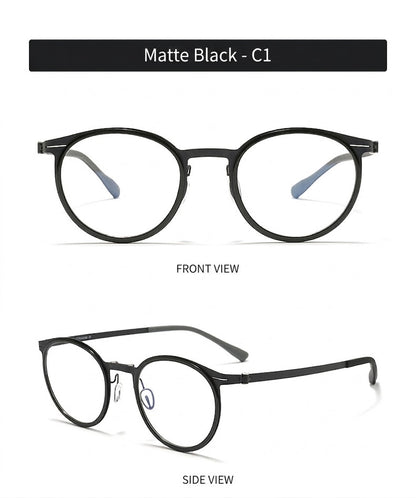 8868 Titanium Magnetic Clip-On Eyeglasses – Polarized Multi-Lens Frame (Copy)
