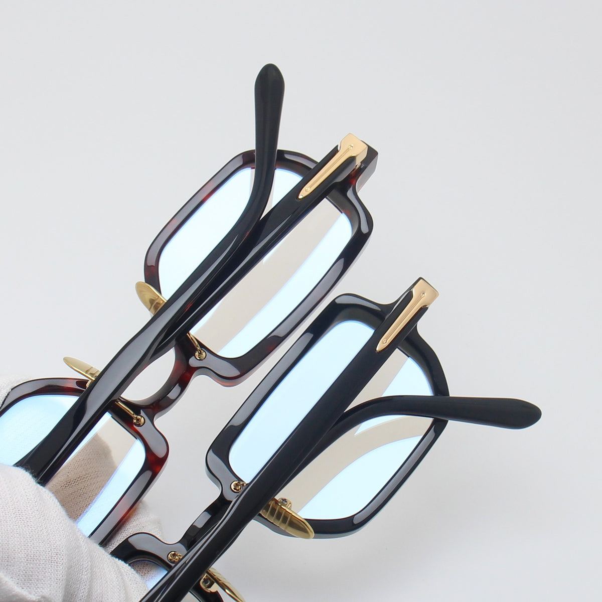 Jacques- Astaire Retro square Acetate Optical Glasses