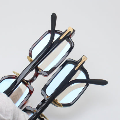 Jacques- Astaire Retro square Acetate Optical Glasses