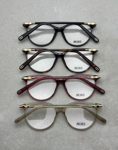 CD2600 Women's Cat-Eye Acetate Optical Glasses – 52-14-145