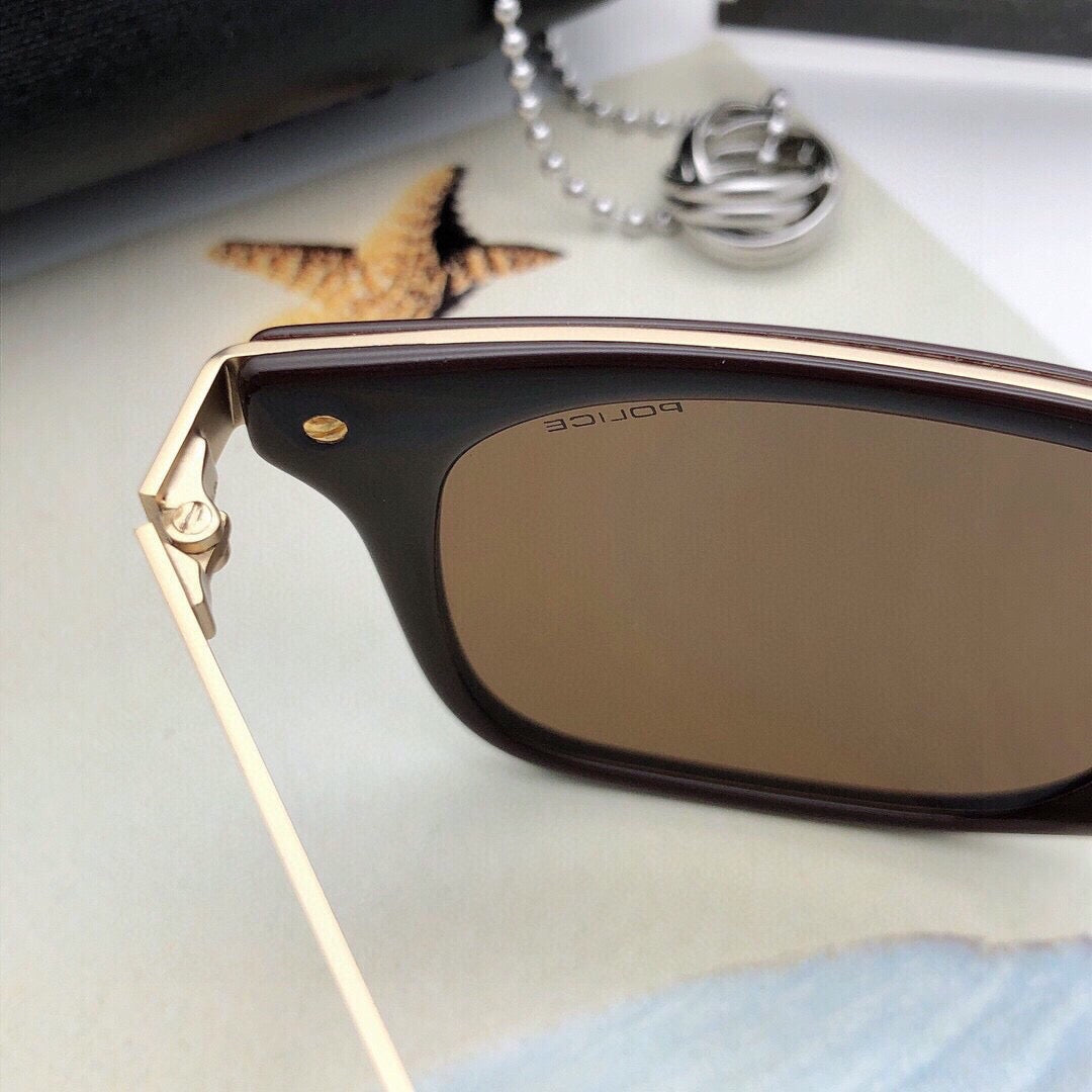 S8748- Classic Square Double-Bridge Sunglasses – 54mm