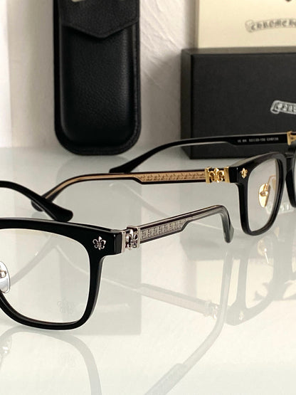 CH8138 Unisex Square Acetate Optical Glasses – 53-28-150