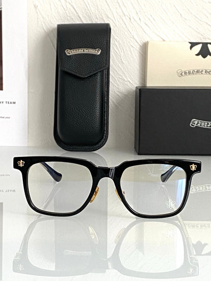 CH8138 Unisex Square Acetate Optical Glasses – 53-28-150