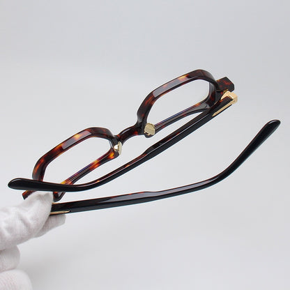Jacques- Astaire Retro square Acetate Optical Glasses