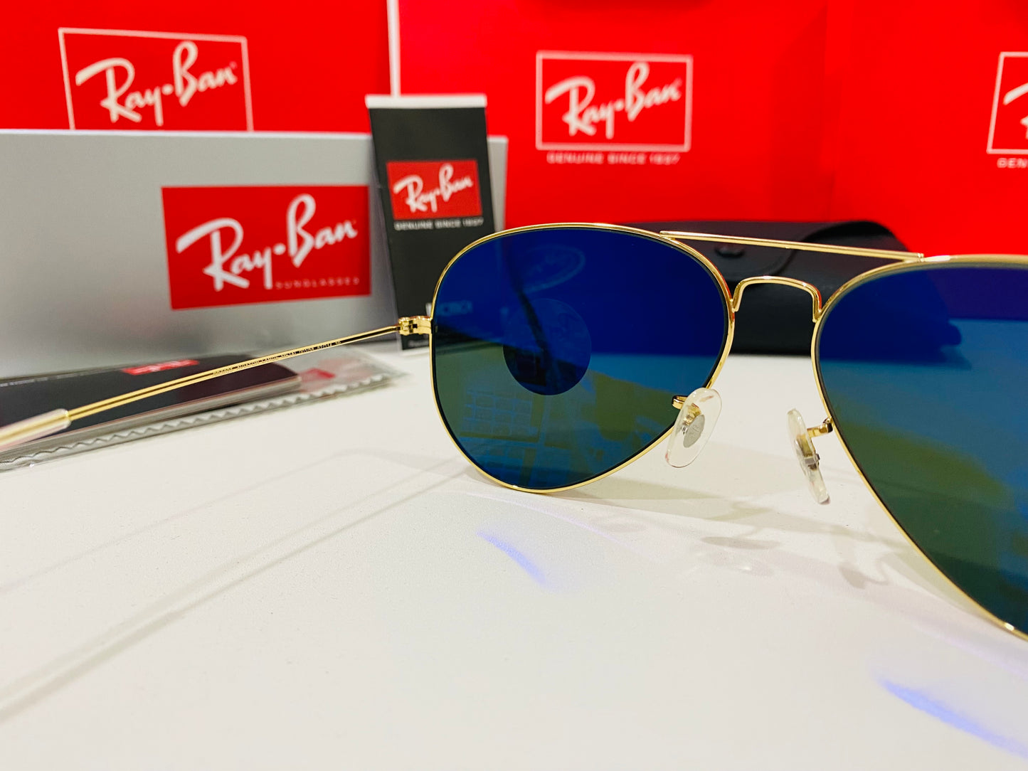 RAY-BAN RB3025 001/58 AVIATOR CLASSIC (Polarised)