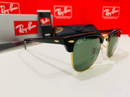 RAY-BAN RB3016 Clubmaster Polarized 901/58