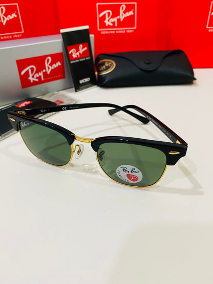 RAY-BAN RB3016 Clubmaster Polarized 901/58