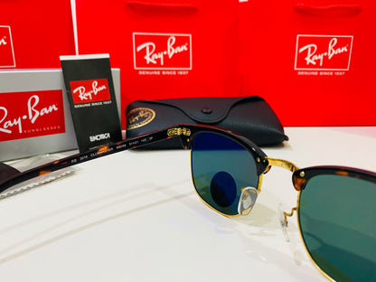 RAY-BAN RB3016 Clubmaster Polarized 990/58