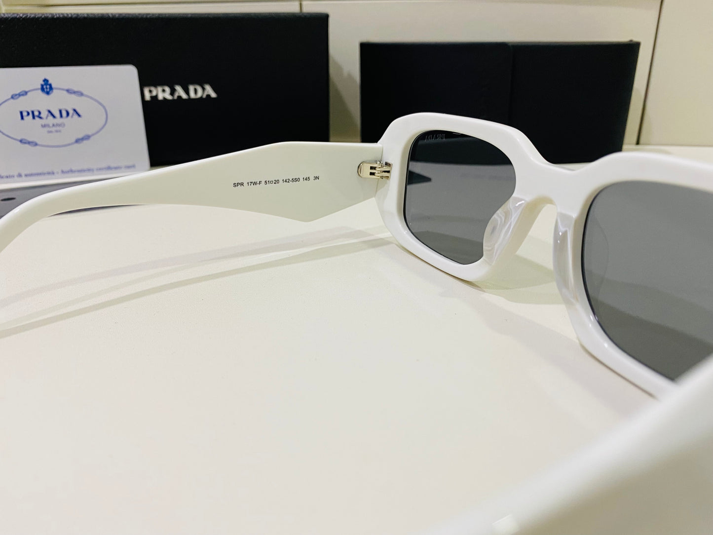 Prada SPR 17W-F (Chalk White)